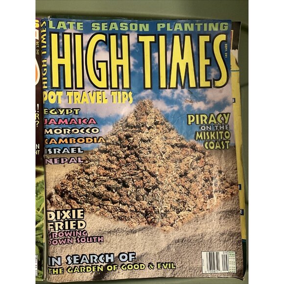 Vintage High Times Magazine Lot September October 1995 - Picture 3 of 3